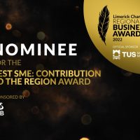 Best SME Of The Year Finalist – Limerick Chamber Regional Awards 2022