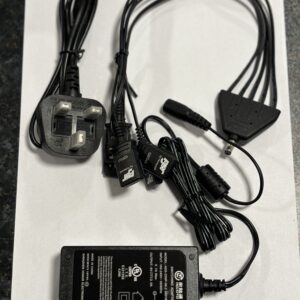 Multi-unit(5)Wall Outlet Power Adaptor UK MICROCLIP XL,X3