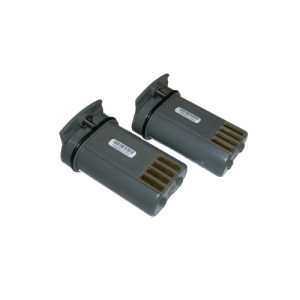 Pair (2) NiMH rechargeable batteries (grey)