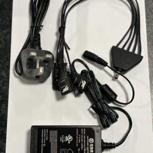 Multi-unit(5)Wall Outlet Power Adaptor UK MICROCLIP XL,X3